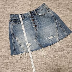 We the free- jean skirt